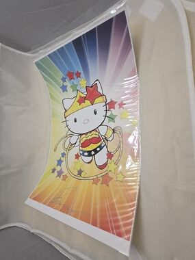 Hello Kitty Wonder Hero Rainbow Print